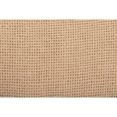 Burlap Vintage Ruffled Queen Bed Skirt 60x80x16 - The Fox Decor